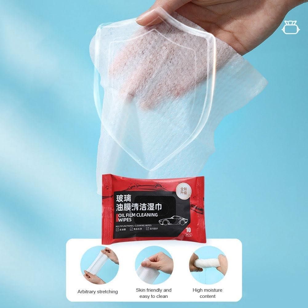 Glass Cleaning Wipes 40pc
