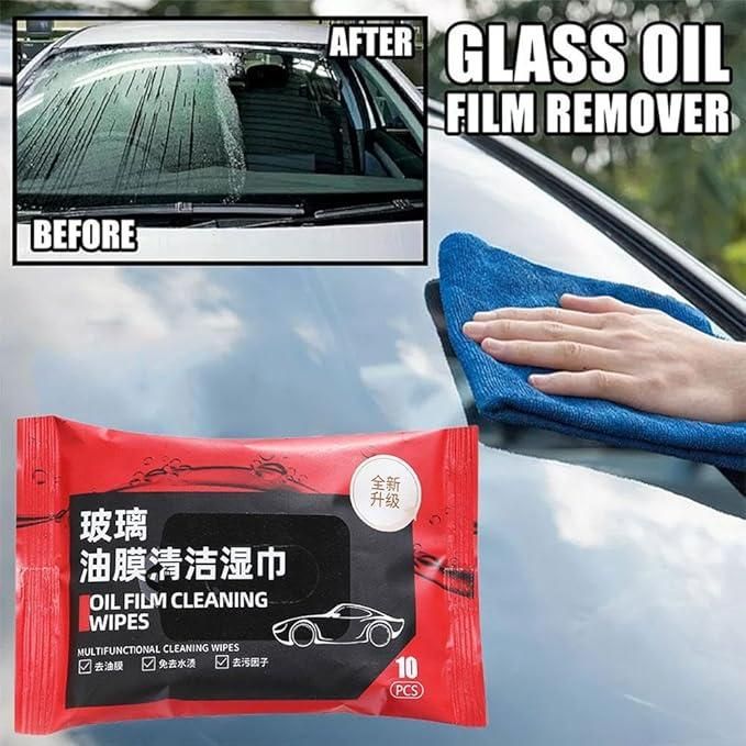 Glass Cleaning Wipes 40pc