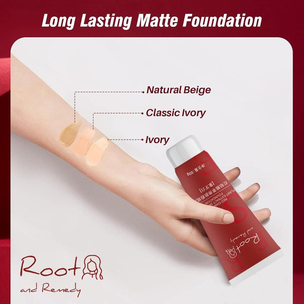 Red Diamond Plant Extract Skin Liquid Foundation 100g Pack of 2